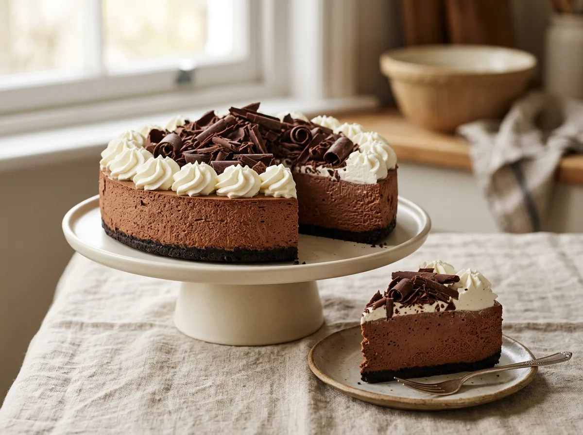10-Inch Chocolate Mousse Cheesecake