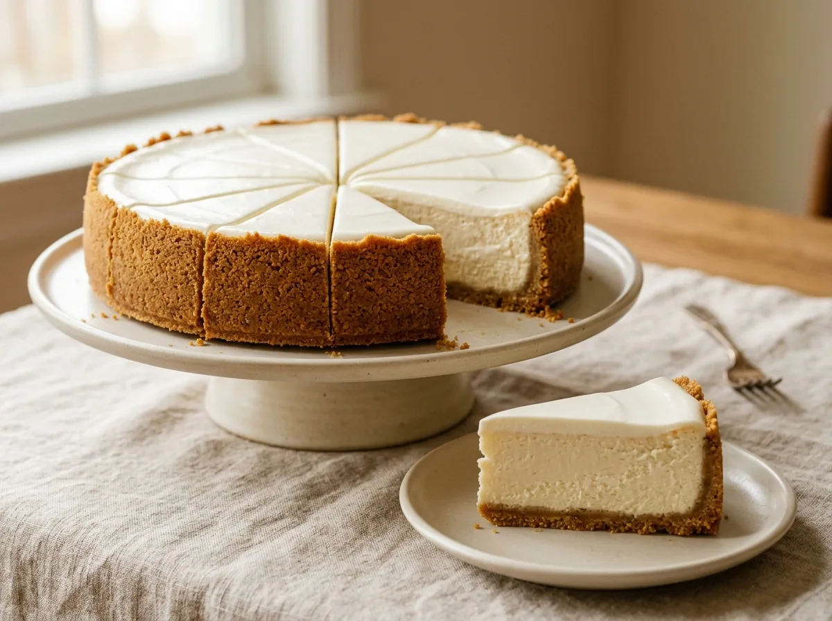 10-Inch Original Pre-Sliced Cheesecake