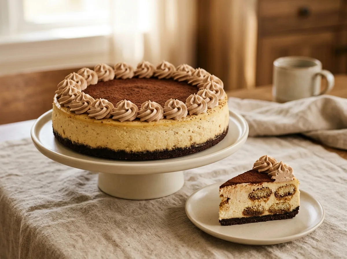 10-Inch Tiramisu Cheesecake