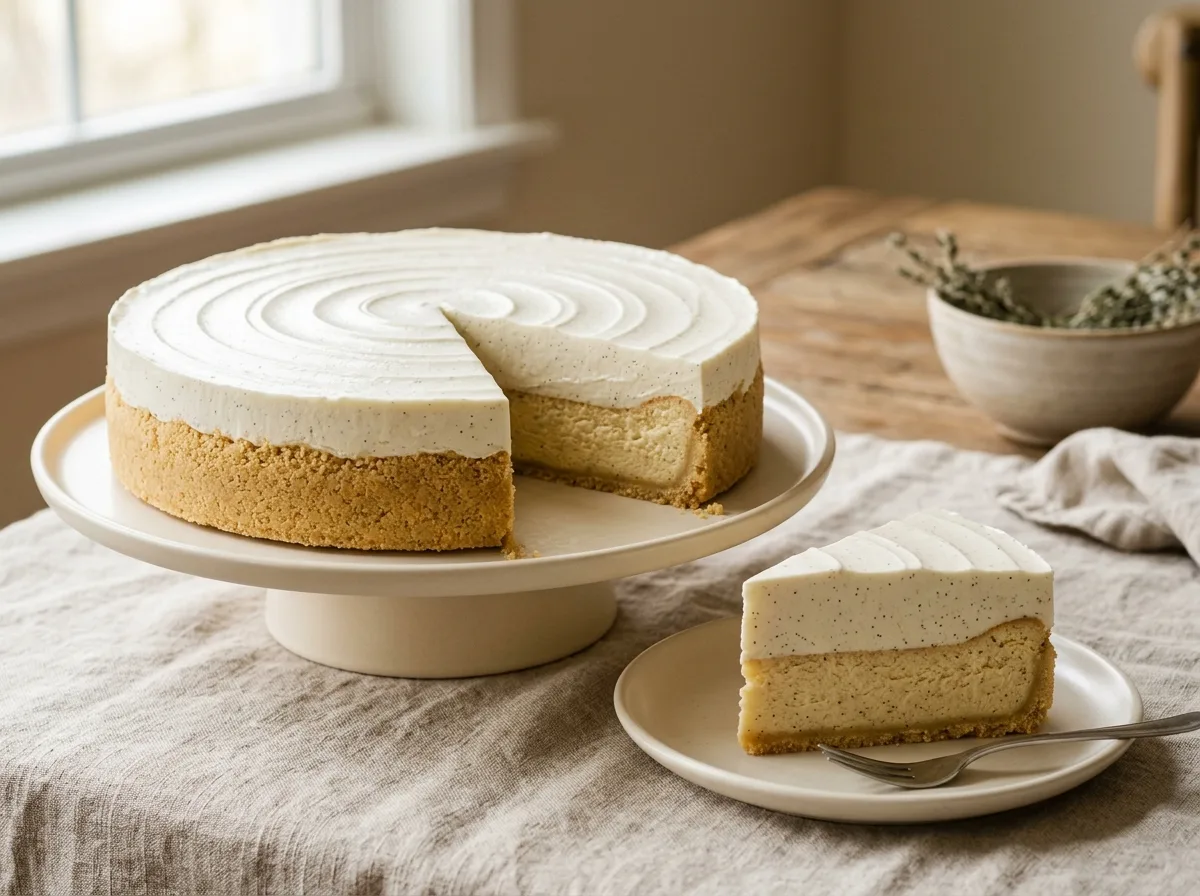 10-Inch Vanilla Bean Cheesecake