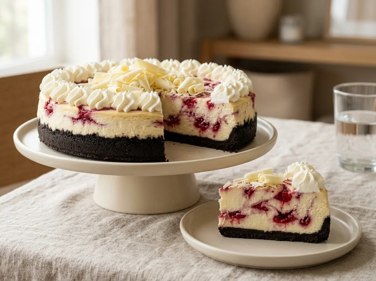 10-Inch White Chocolate Raspberry Truffle®