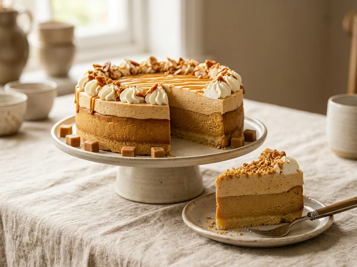 7-Inch Dulce De Leche Caramel Cheesecake