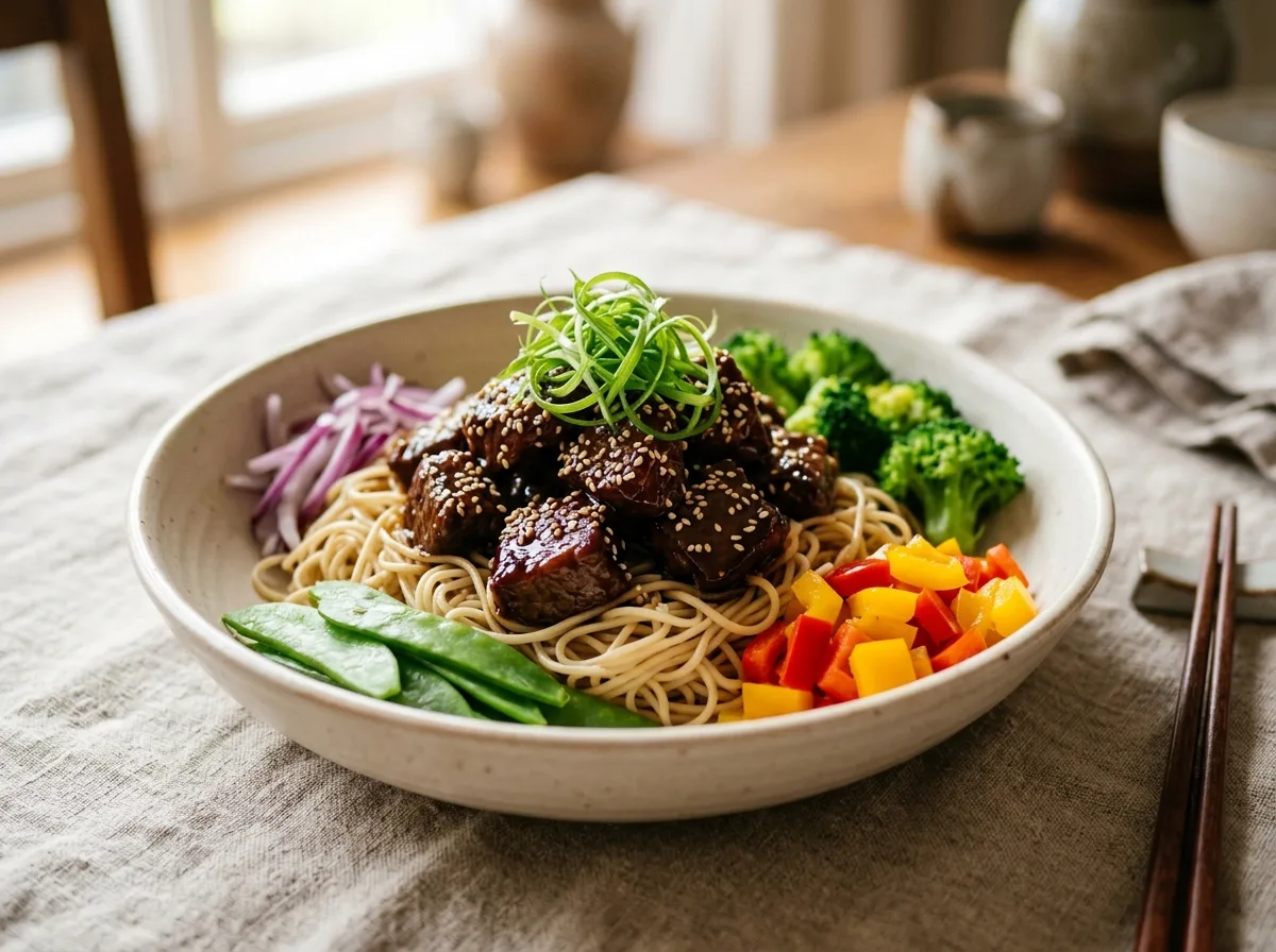 Asian Tenderloin Bowl