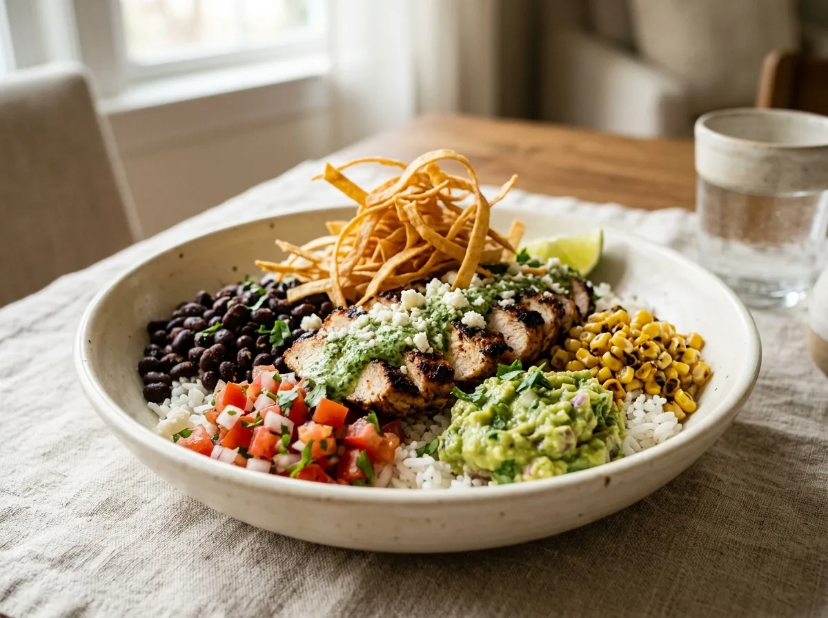 Baja Bowl with Grilled Chicken