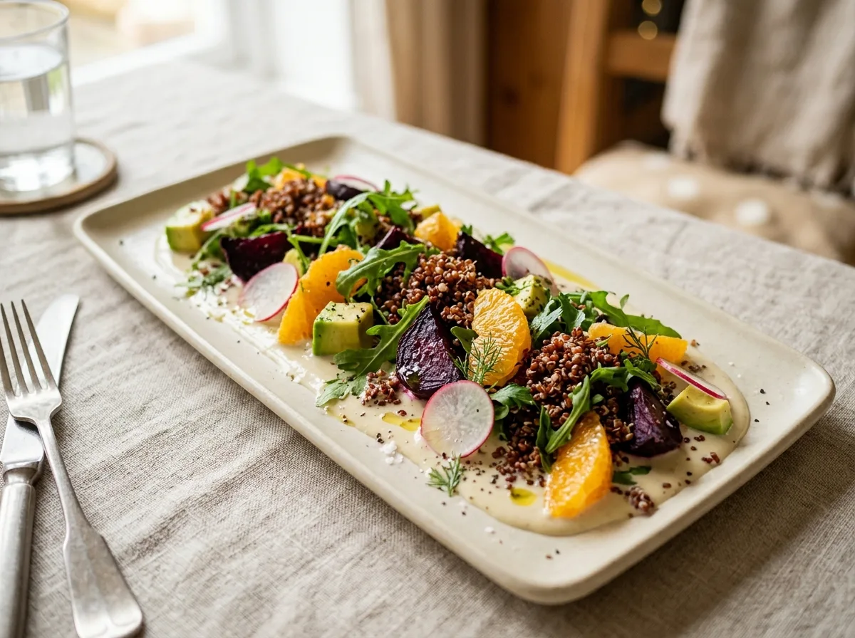 Beet and Avocado Salad