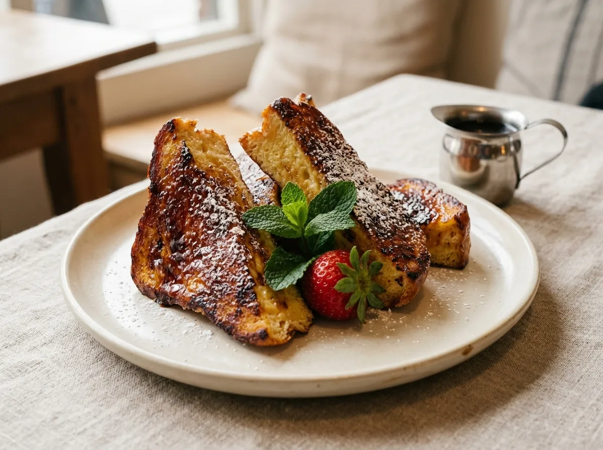 Bruléed French Toast
