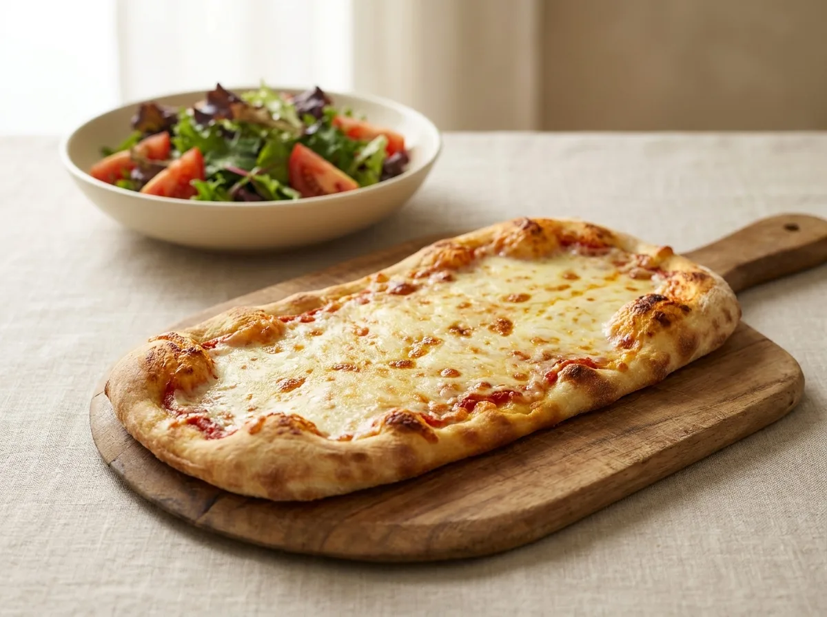 Cheese Flatbread Pizza