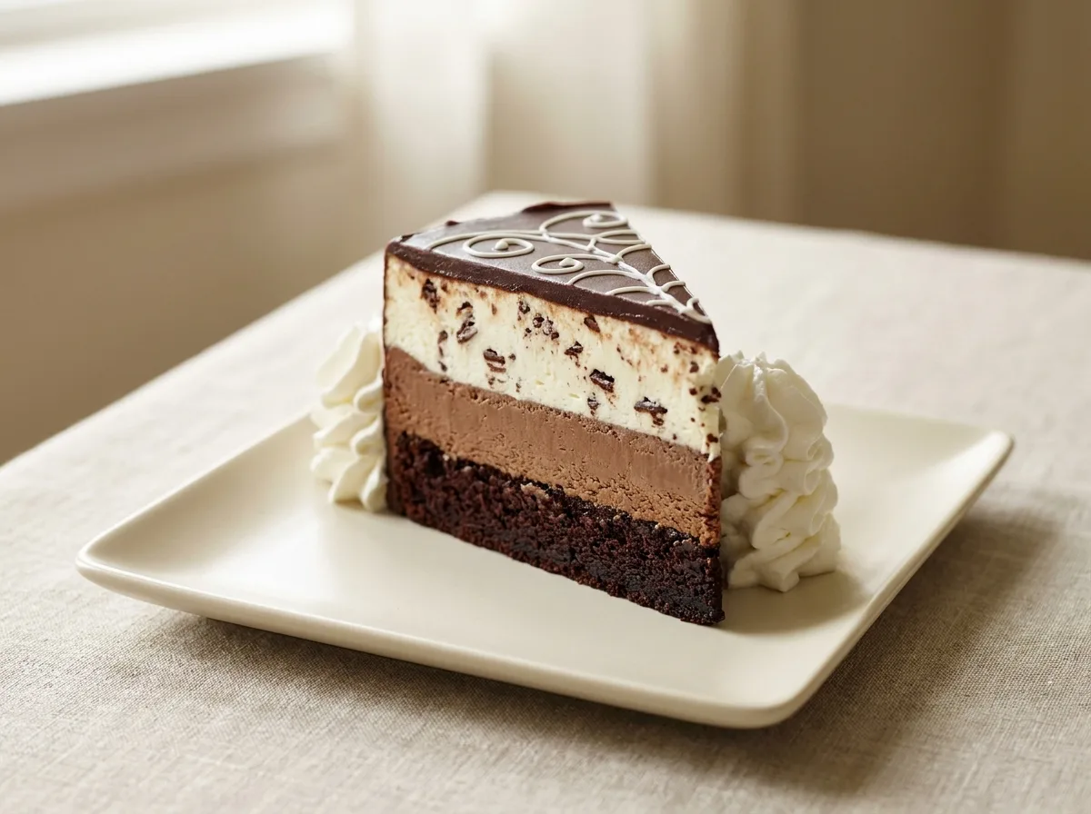 Chocolate Tuxedo Cream® Cheesecake