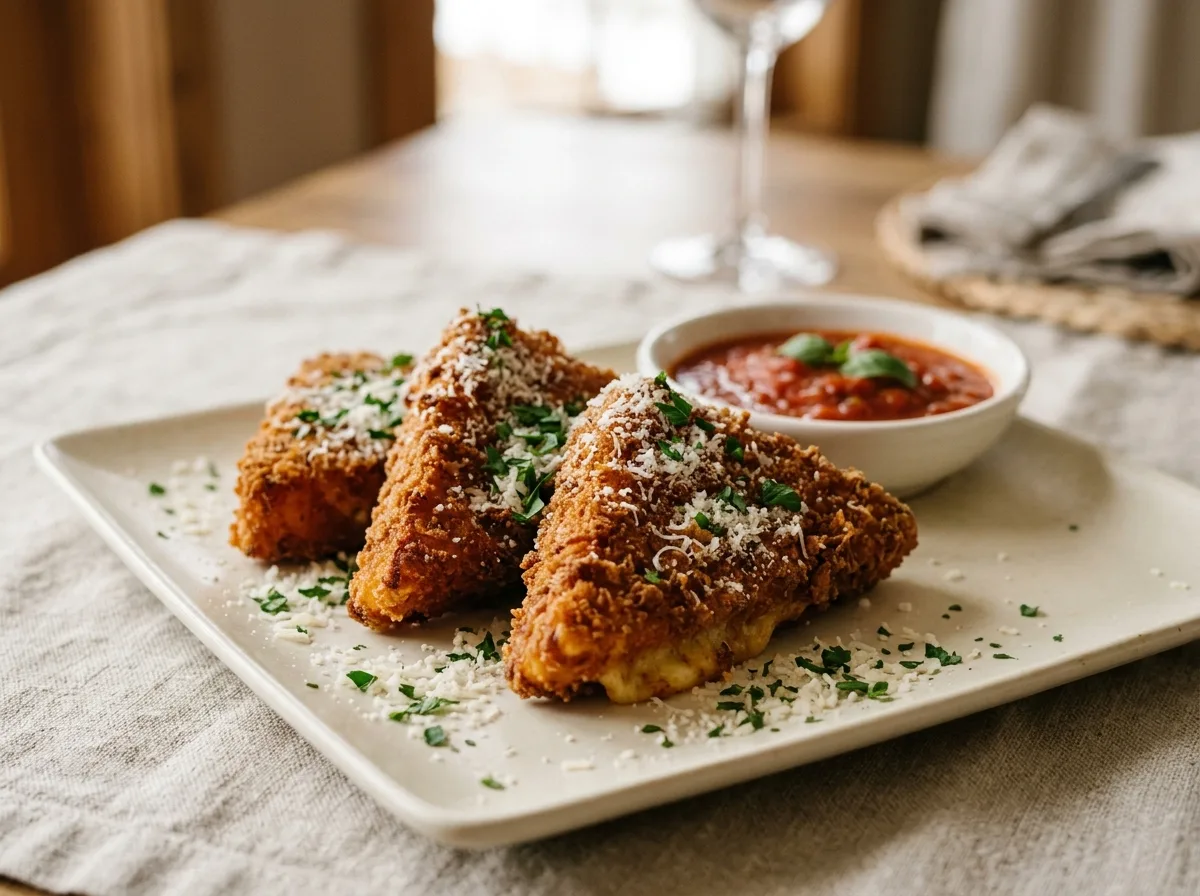 Crispy Fried Cheese