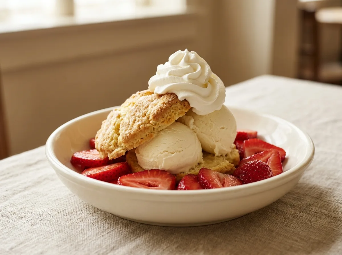 Fresh Strawberry Shortcake