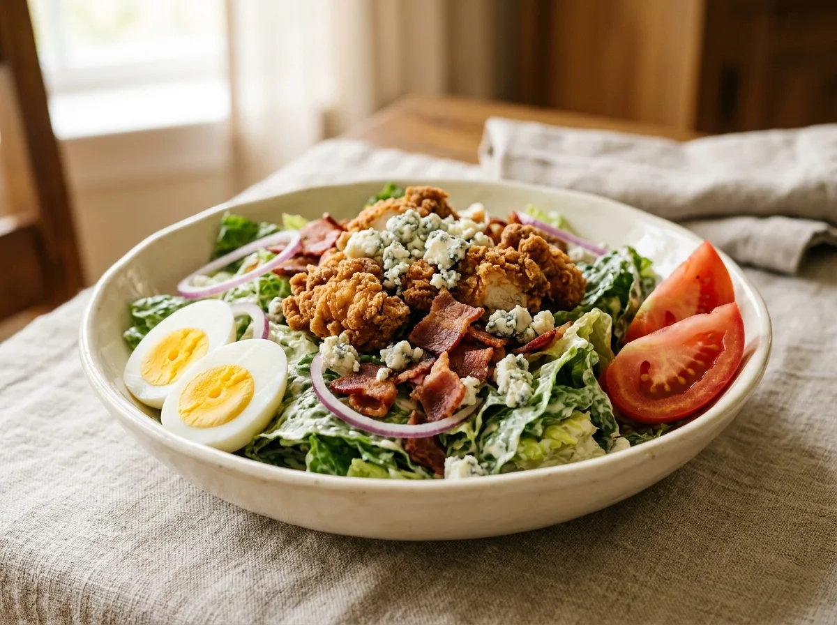 Fried Chicken Club Salad