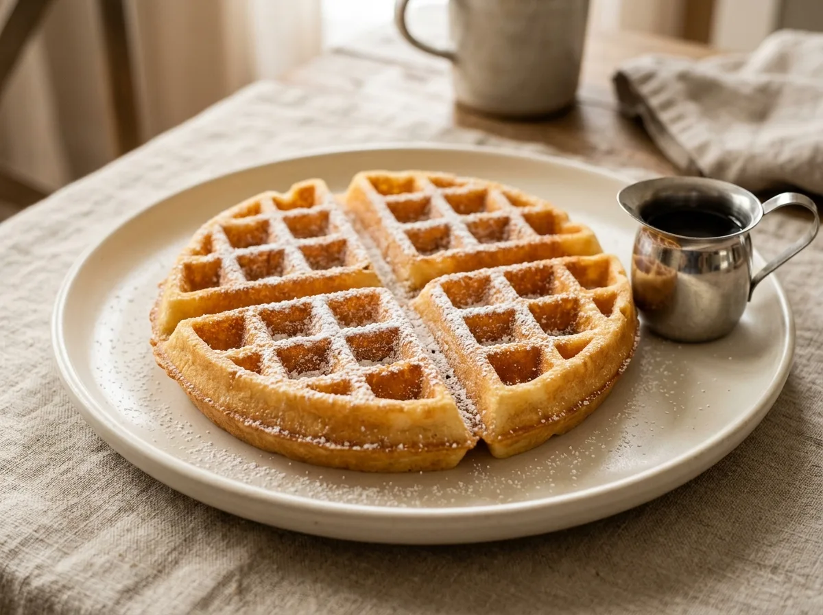 Giant Belgian Waffle