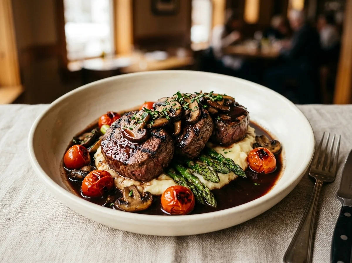 Grilled Steak Medallions*