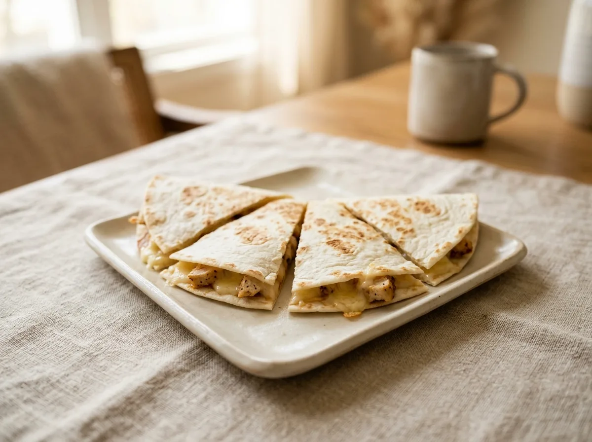 Kids' Chicken Quesadilla