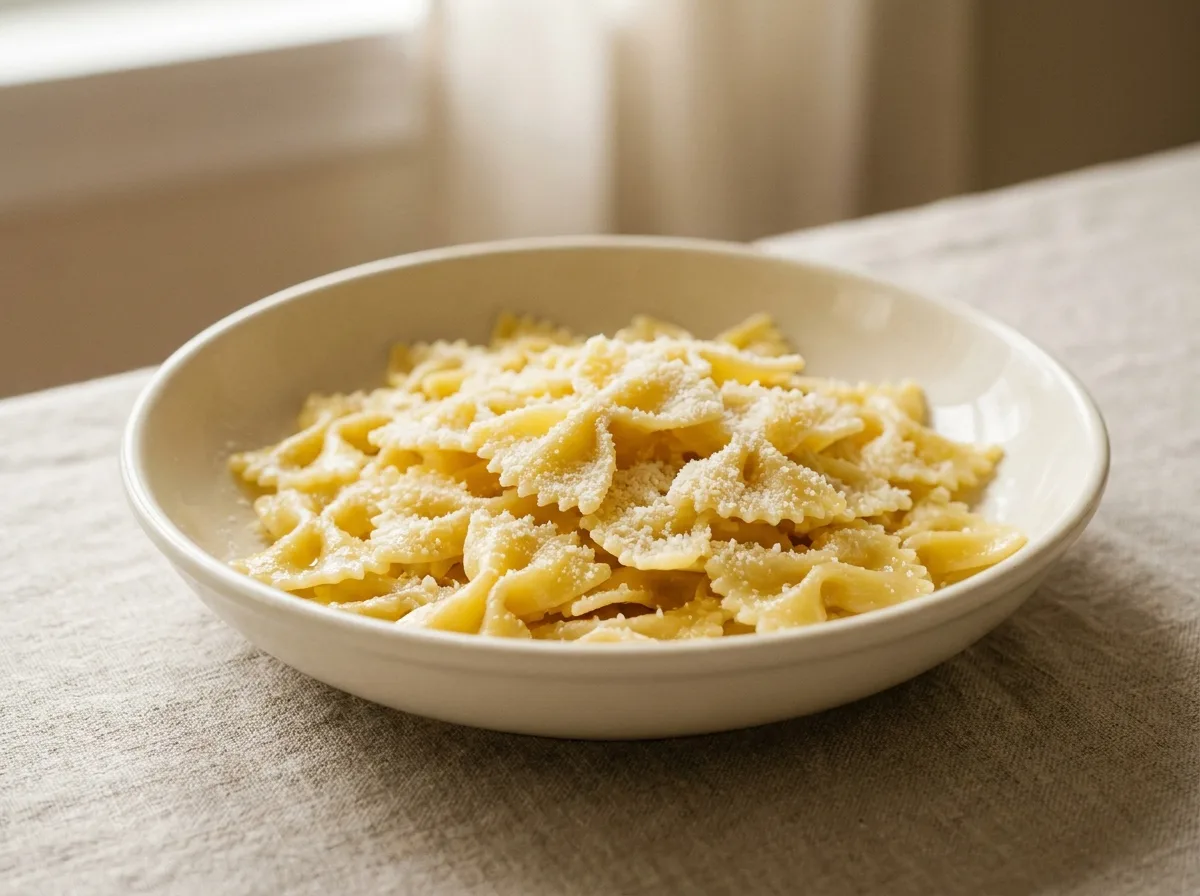 Kids' Pasta with Butter and Parmesan