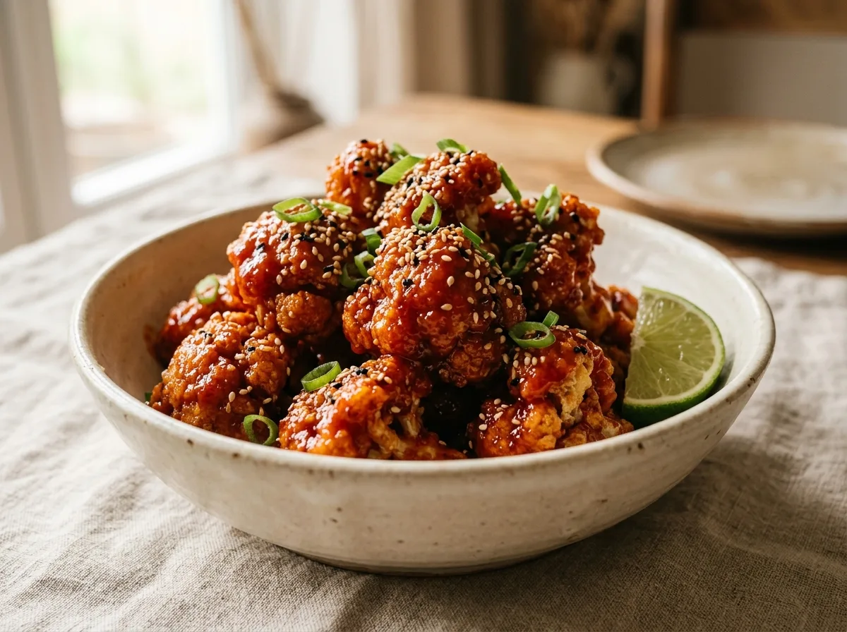 Korean Fried Cauliflower