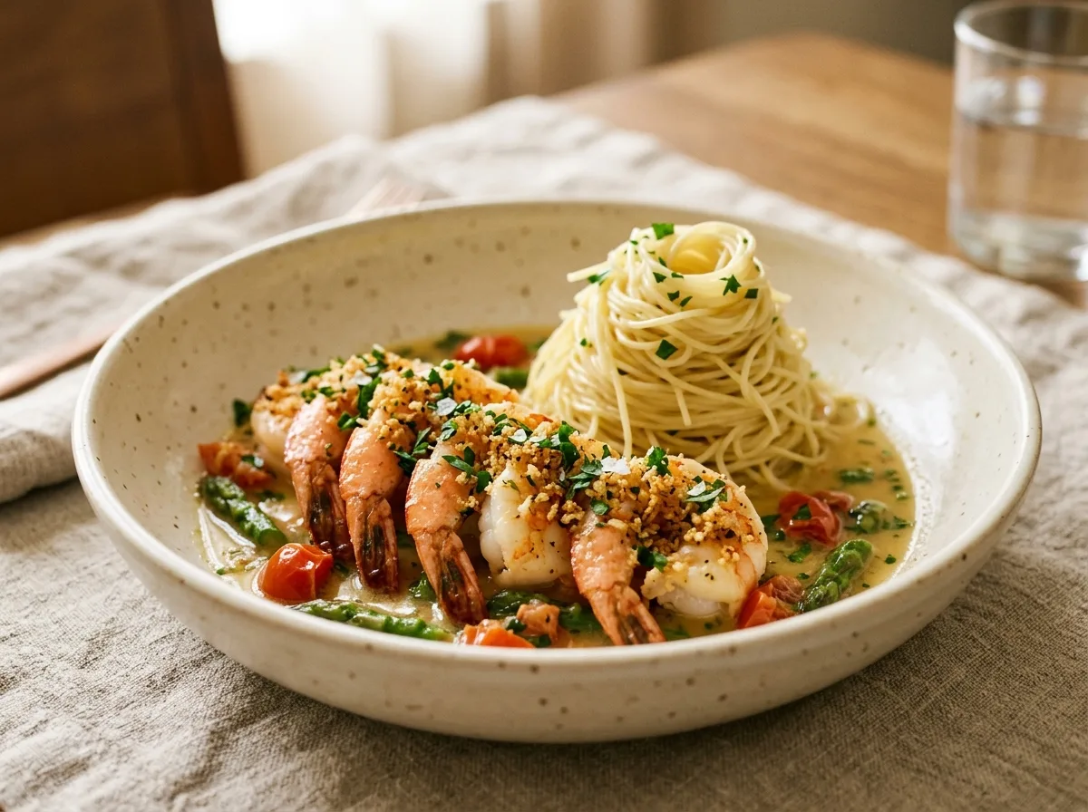 Lemon-Garlic Shrimp