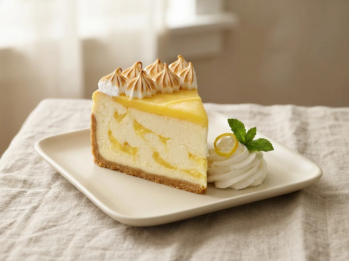 Lemon Meringue Cheesecake