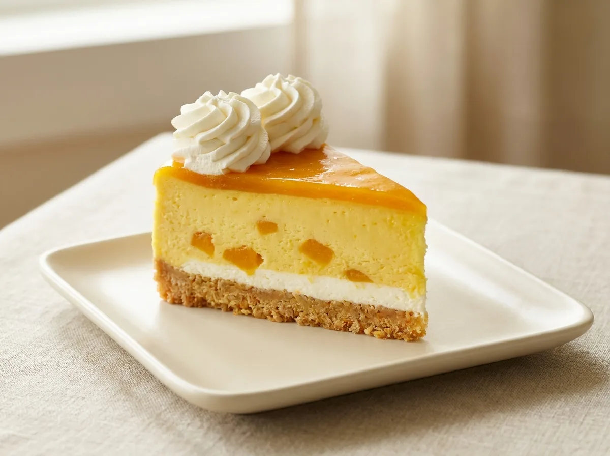 Mango Key Lime Cheesecake