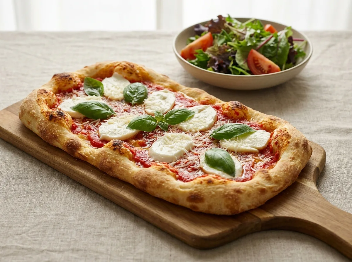Margherita Flatbread Pizza