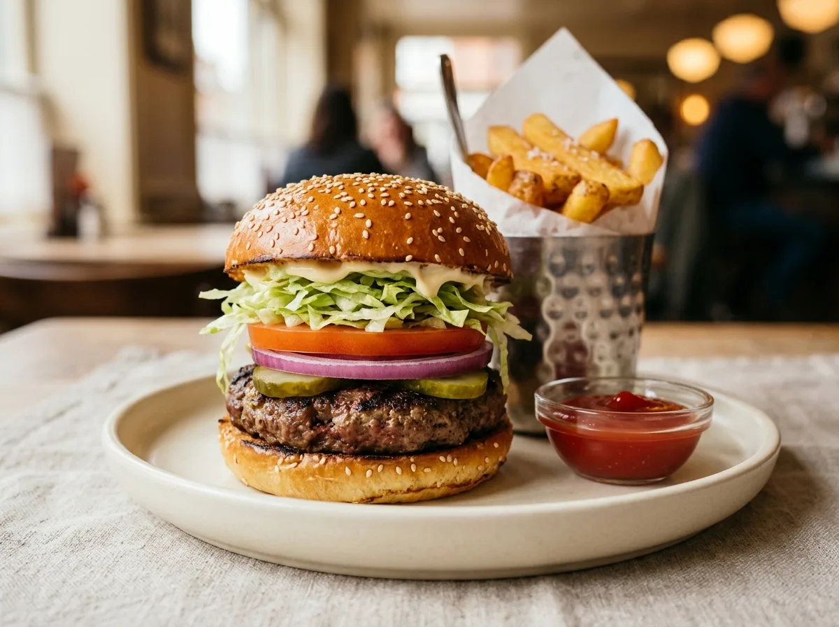 Old Fashioned Burger*