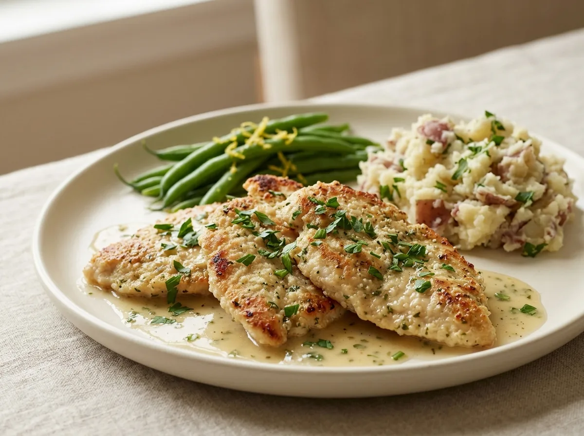 Parmesan-Herb Crusted Chicken
