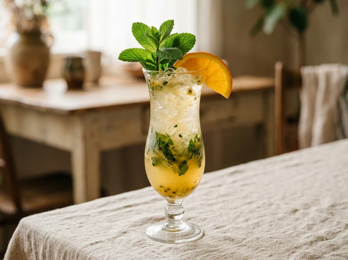 Passion Mint Fizz