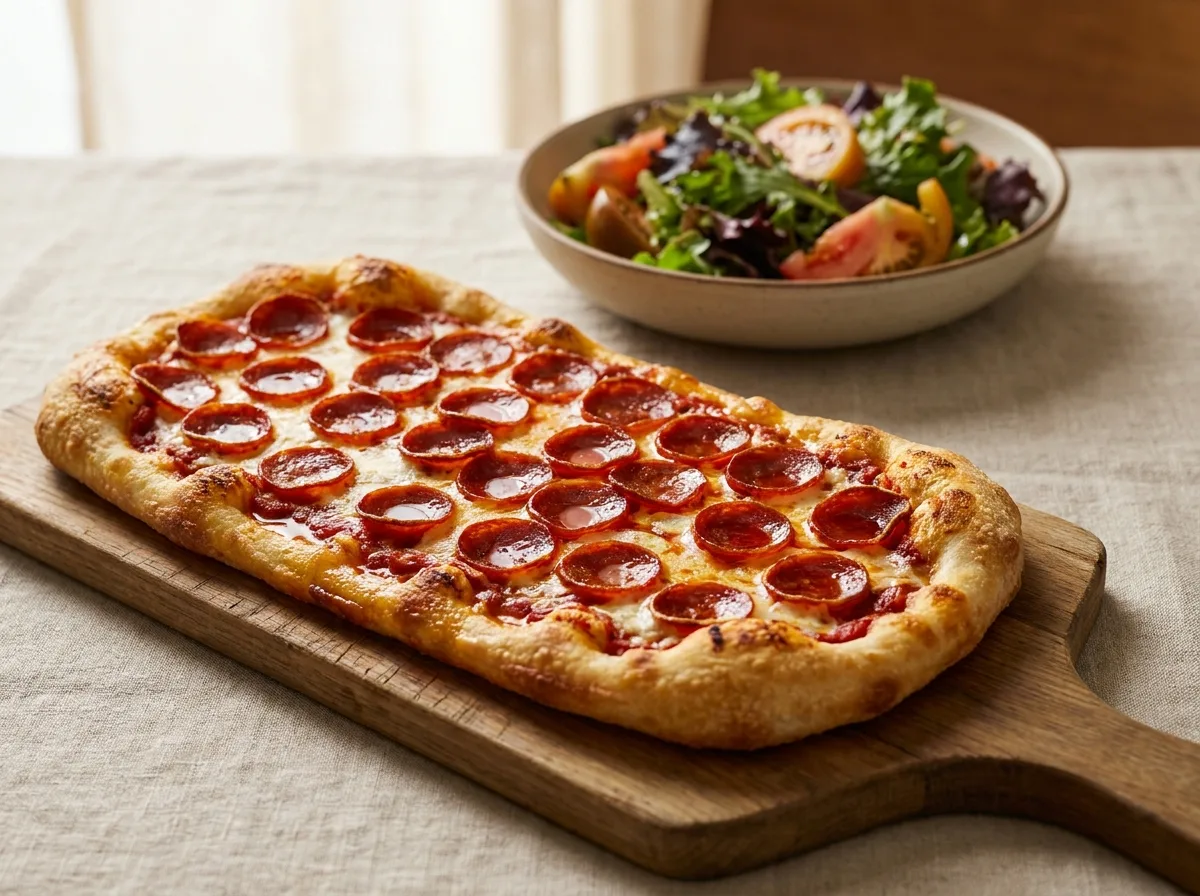 Pepperoni Flatbread Pizza