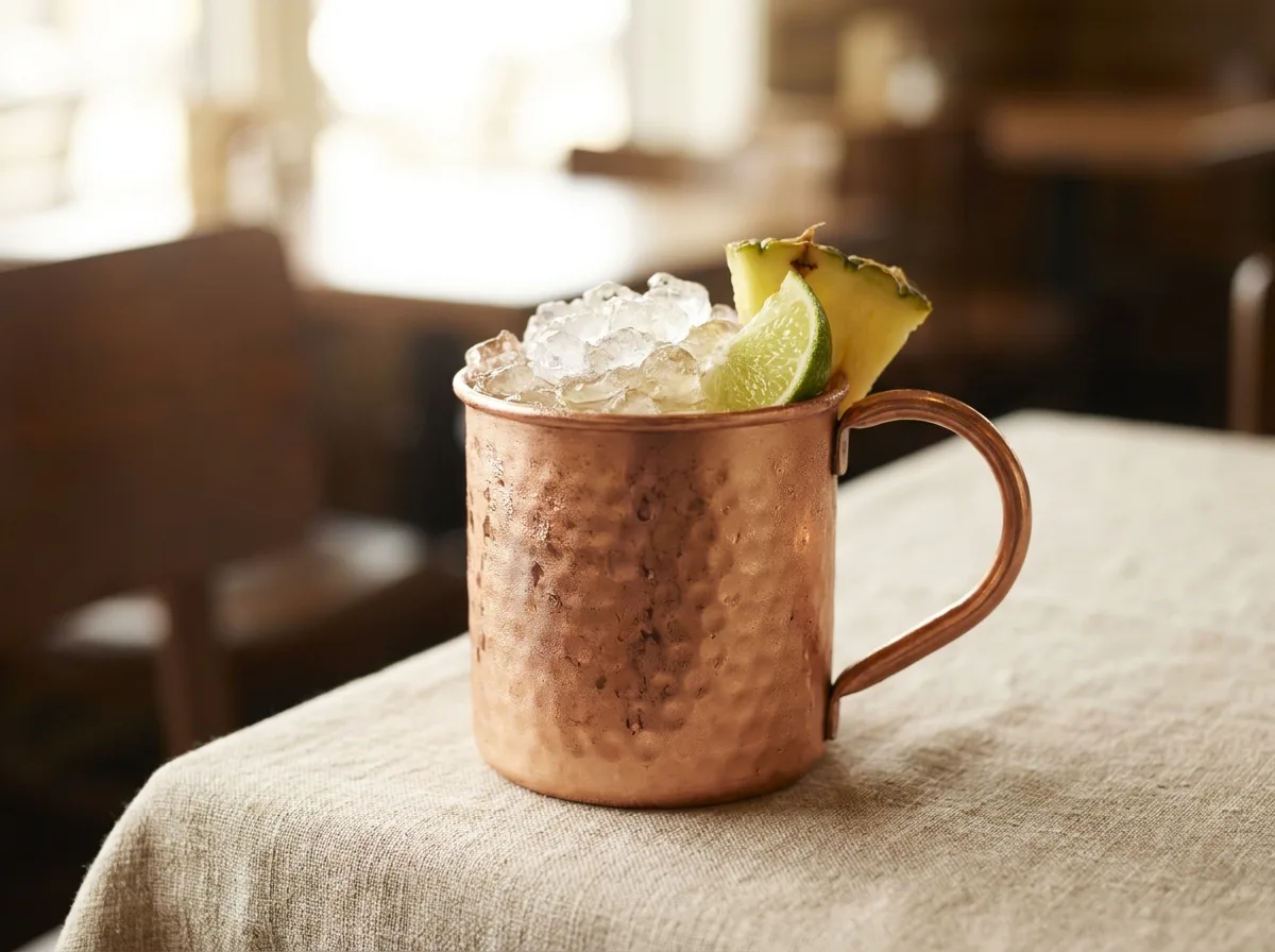 Pineapple Moscow Mule