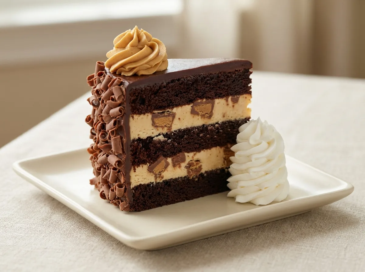 Reese’s® Peanut Butter Chocolate Cake Cheesecake