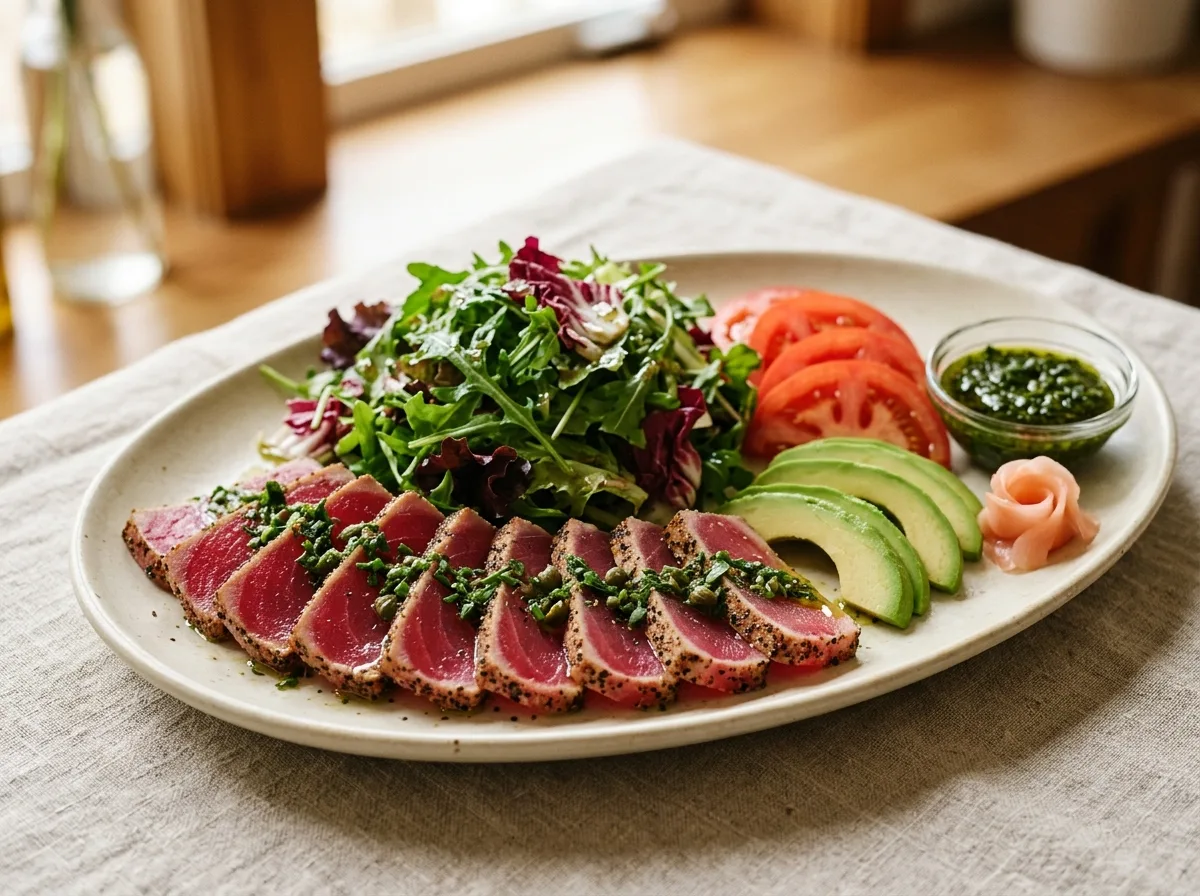 Seared Tuna Tataki Salad*