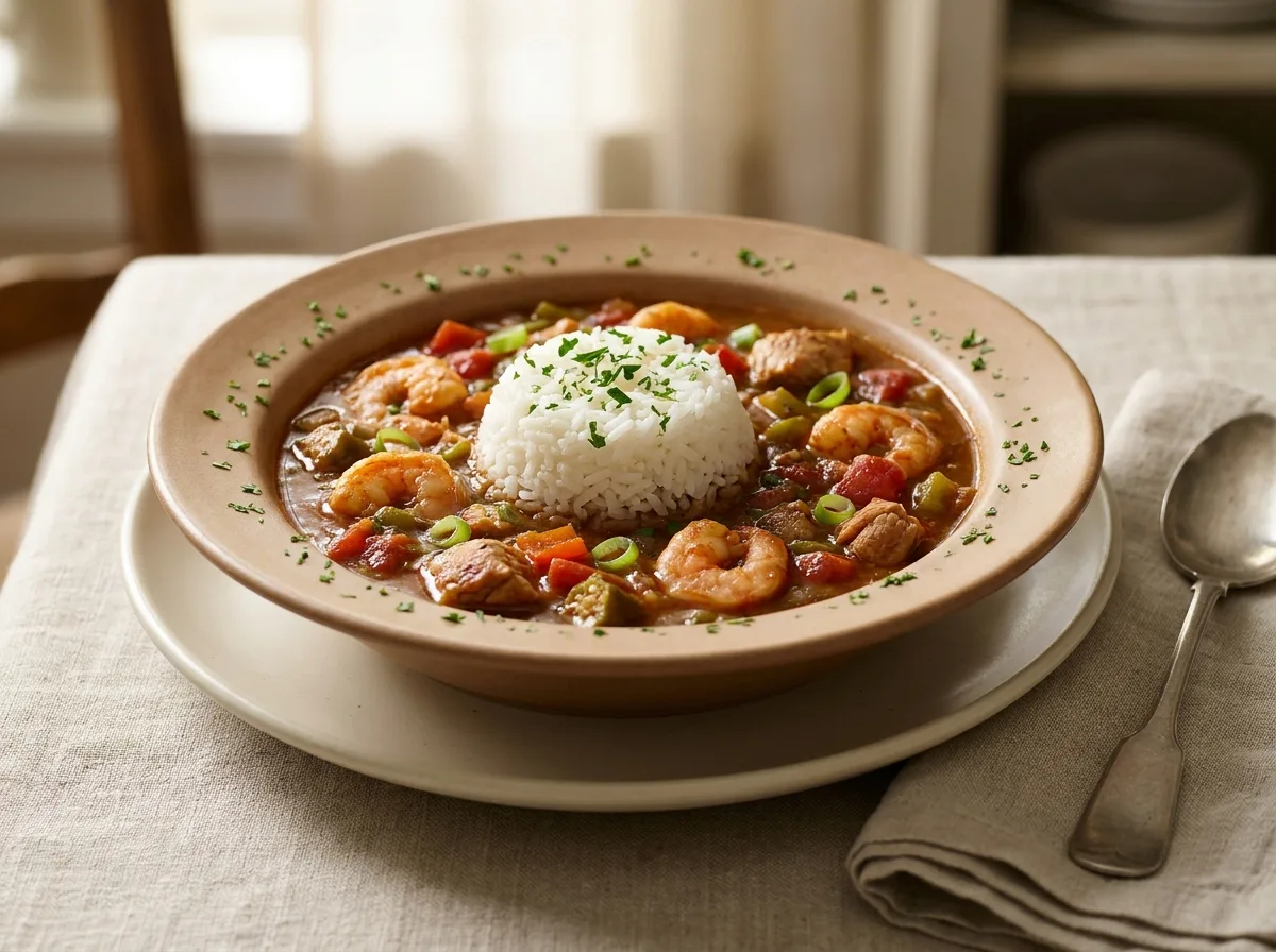 Shrimp and Chicken Gumbo
