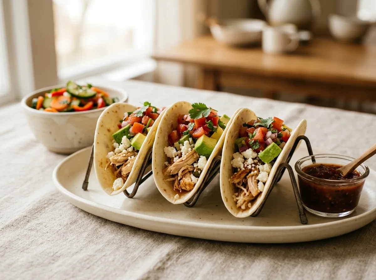 SkinnyLicious® Chicken Soft Tacos