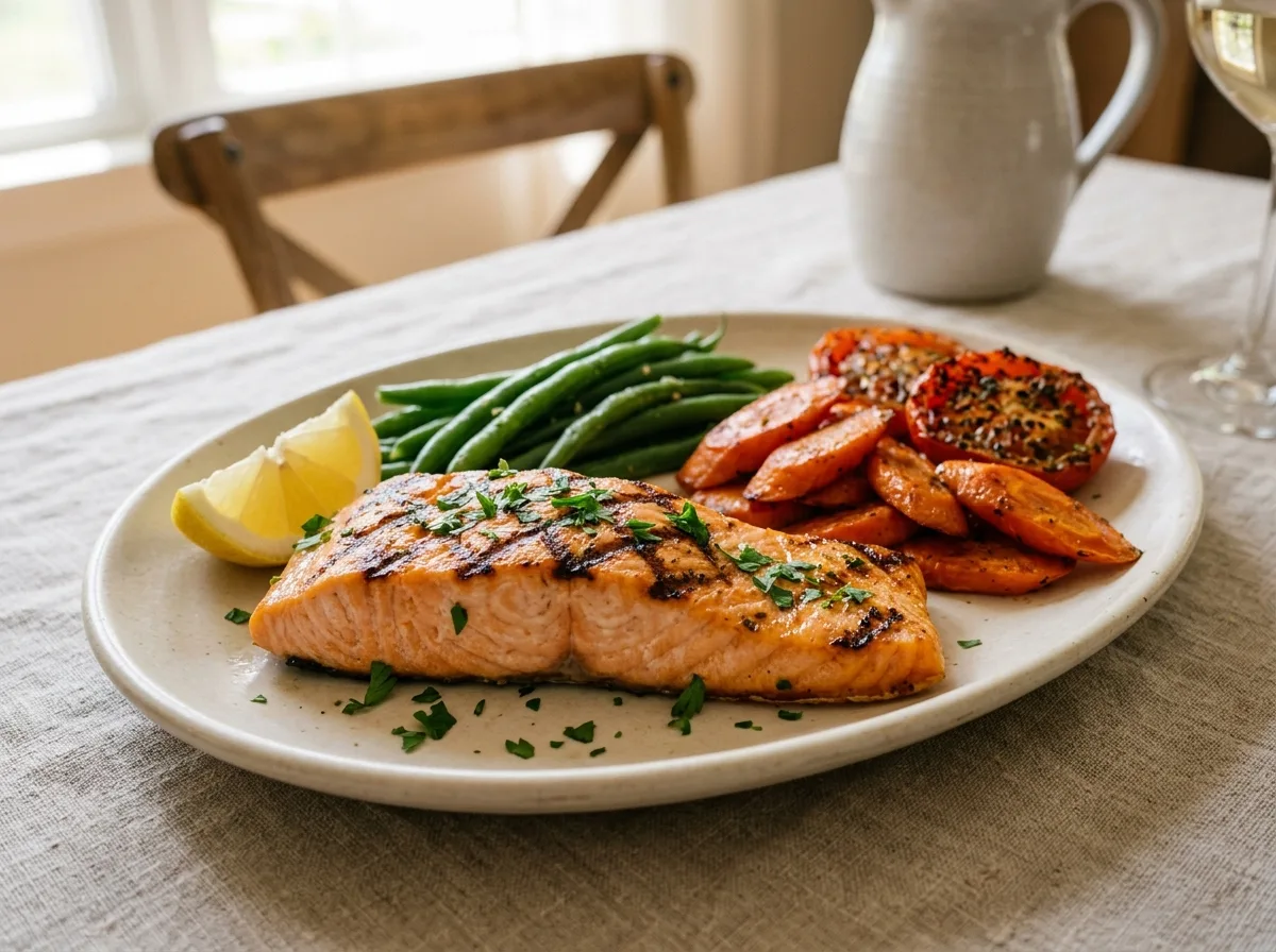 SkinnyLicious® Grilled Salmon*