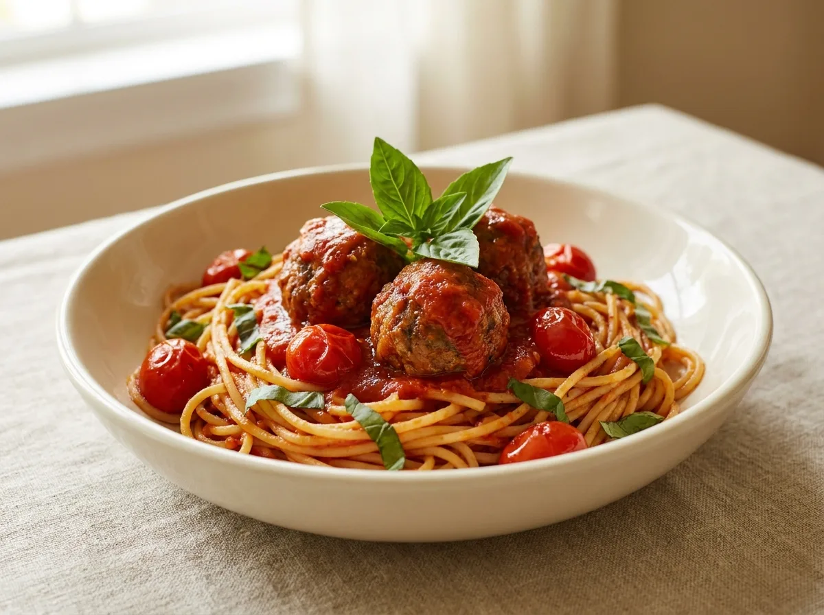 Spaghetti and Meatballs