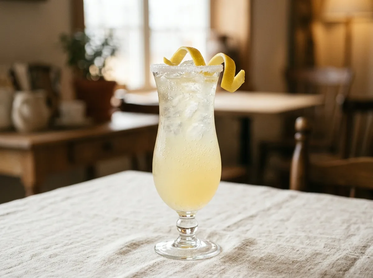 Sparkling Yuzu Lemonade