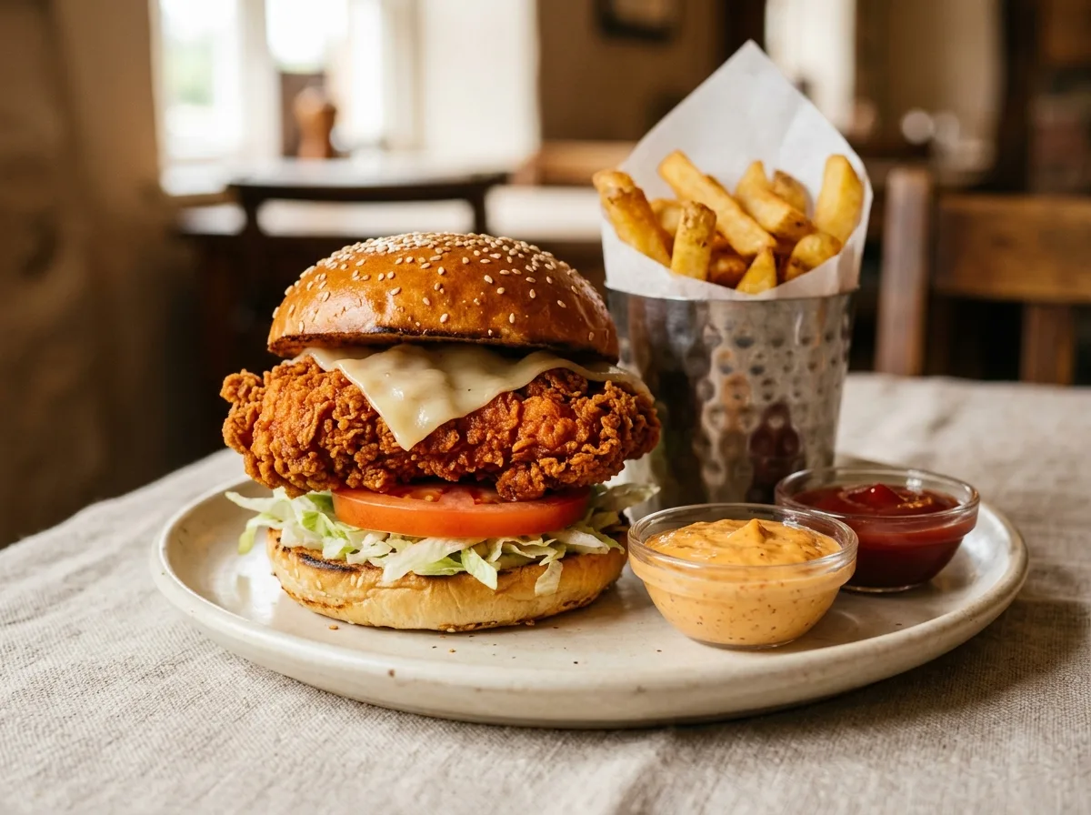 Spicy Crispy Chicken Sandwich