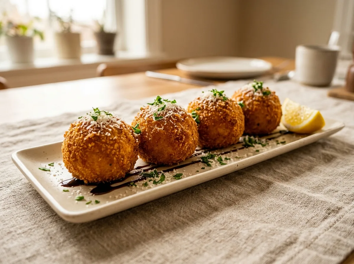 Spicy Jambalaya Arancini