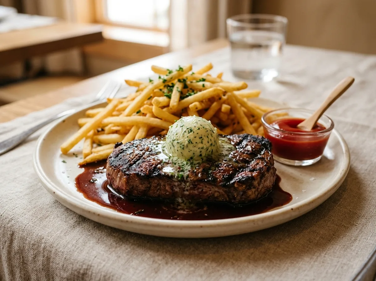 Steak Frites*