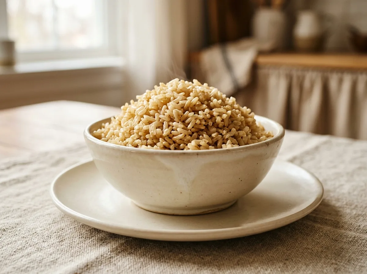 Steamed Brown Rice
