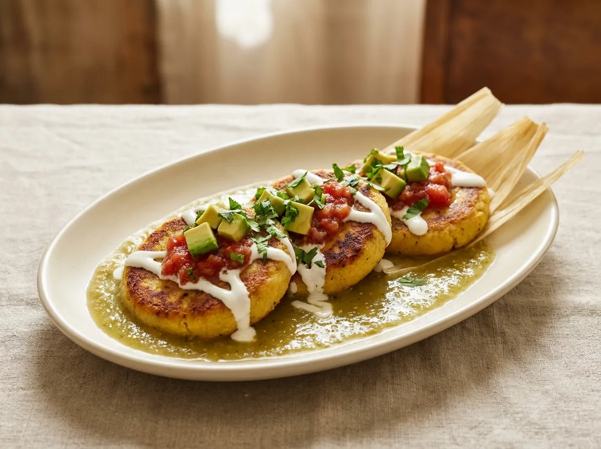 Sweet Corn Tamale Cakes